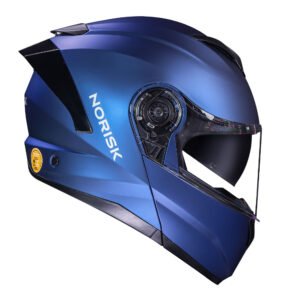 CAPACETE NORISK FORCE II AZUL FOSCO