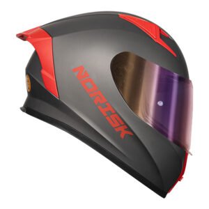 CAPACETE NORISK FLOW MONOCOLOR TITANIUM