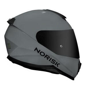 CAPACETE NORISK RAZOR MONOCOLOR NARDO CINZA