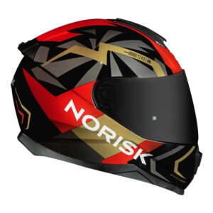 CAPACETE NORISK RAZOR GODSPEED VERMELHO