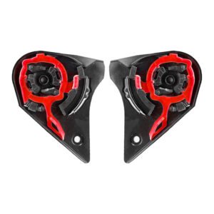 SUPORTE DE VISEIRA NORISK CAPACETE RAZOR VERMELHO