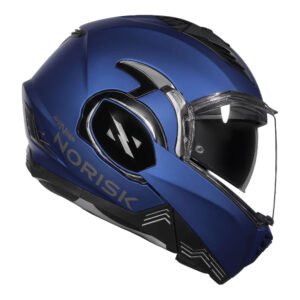 CAPACETE NORISK AVENGER MONOCOLOR AZUL FOSCO